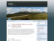 Tablet Screenshot of norsko.erupce.cz